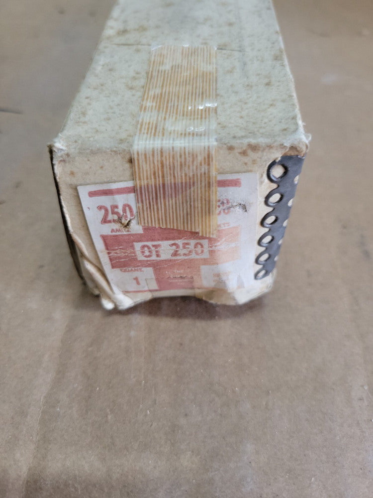 NOS FERRAZ SHAWMUT OT250 ONE TIME 250A 250V FUSE .