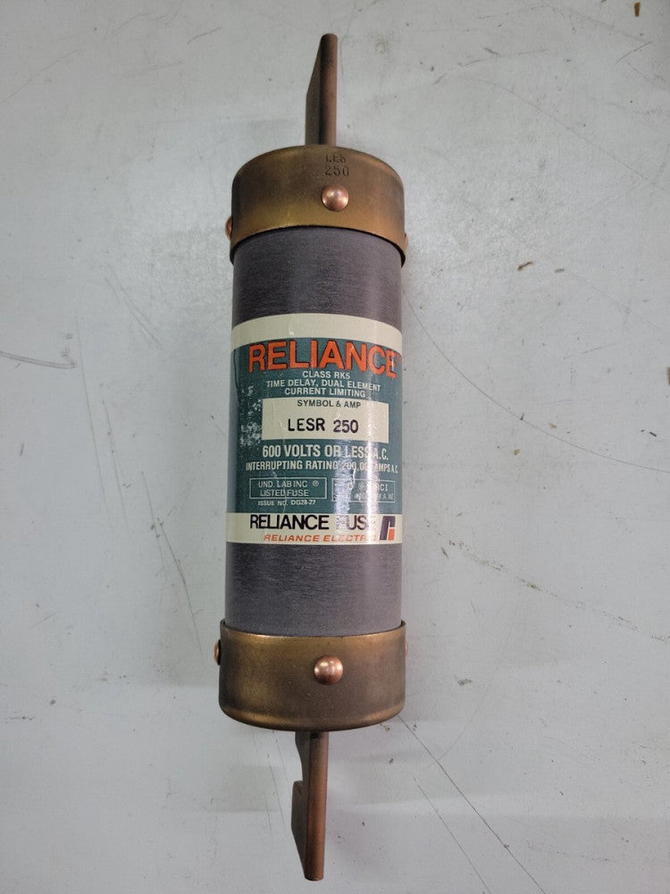 Reliance LESR-250 250A 600 Volt  Fuse LESR250 NNB