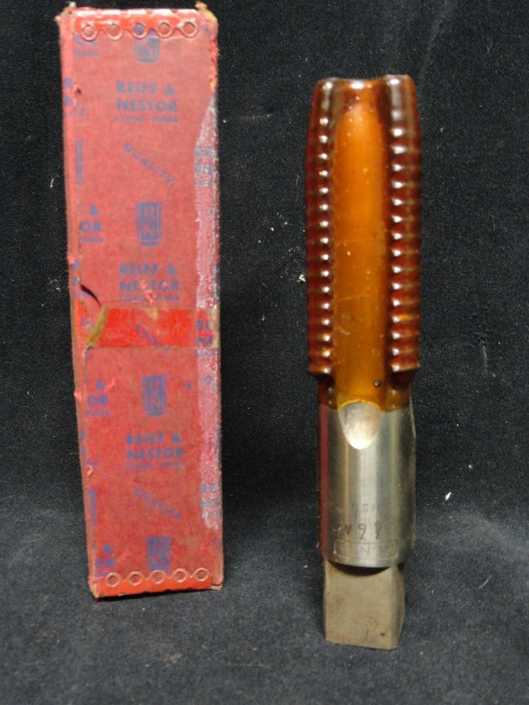REIFF & NESTOR - TAPER TAP - (6 NC) 1-3/8"-6 - TAPER TAP - NEW OLD STOCK