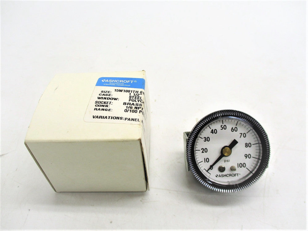 ASHCROFT 15W1001TH01BXUC NSMP