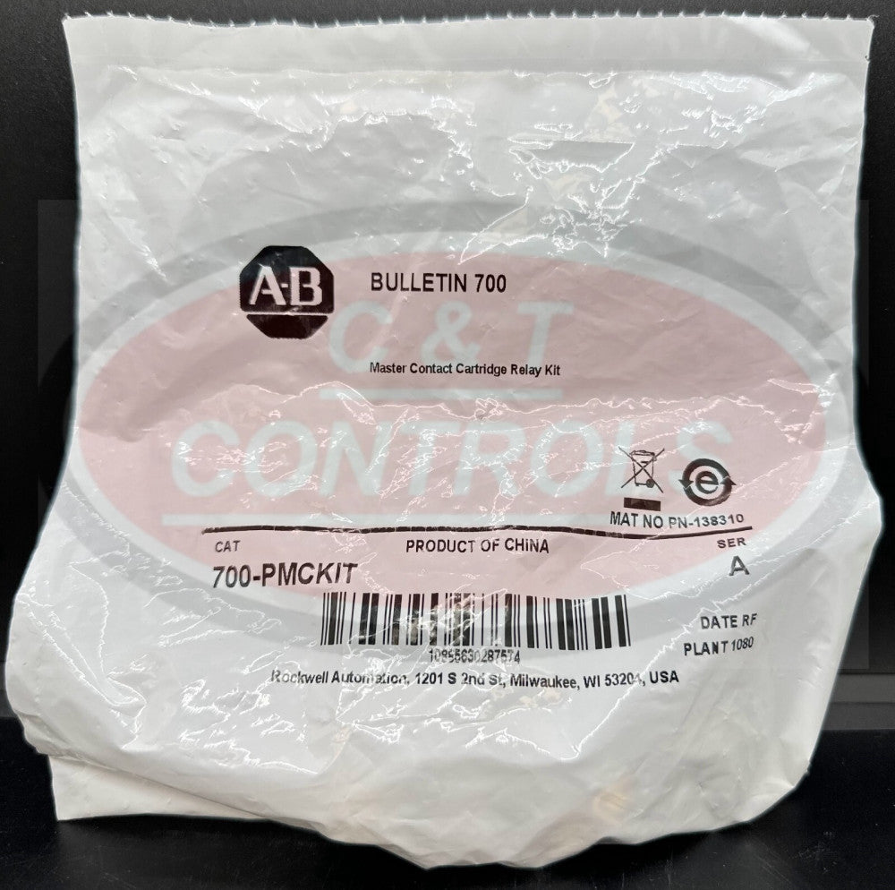 Allen Bradley 700-PMCKIT Master Cartridge Relay Kit New In Bag USA Stock