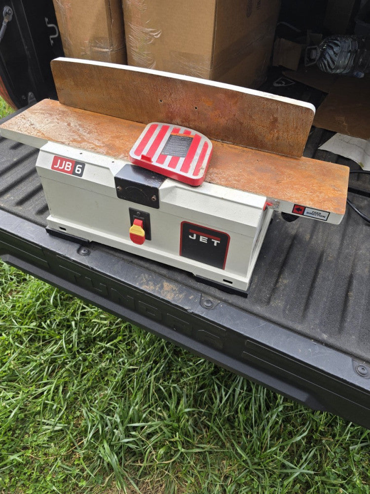 Jet Jj-6Hhbt 6 Inch Helical Head Benchtop Jointer See Pics