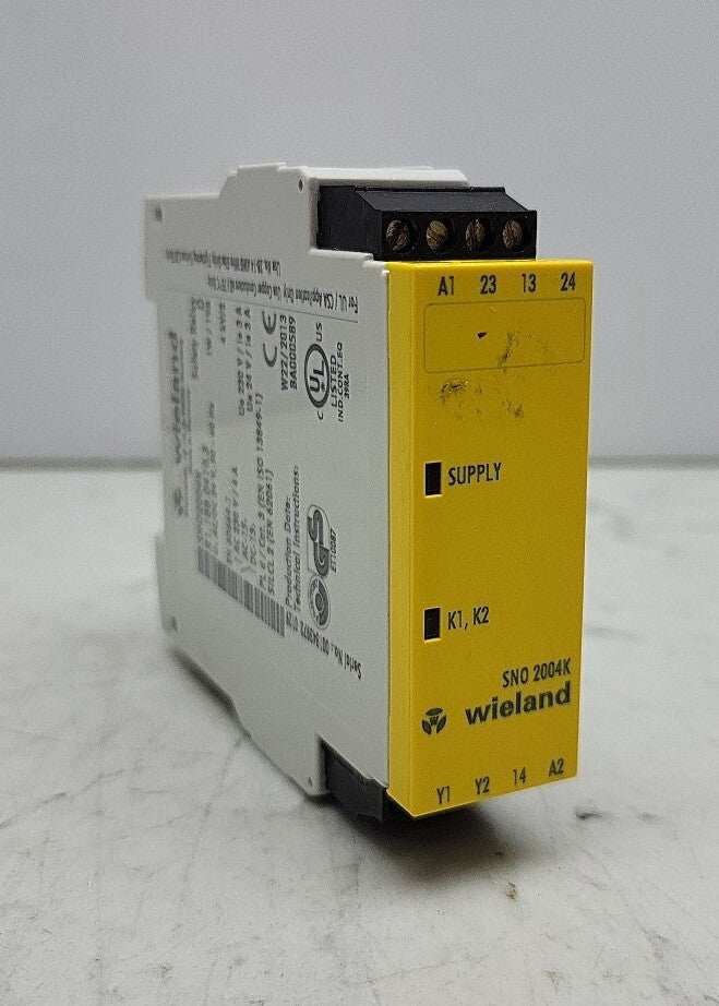 Wieland SN0 2004K Safety Relay R1.188.0410.3