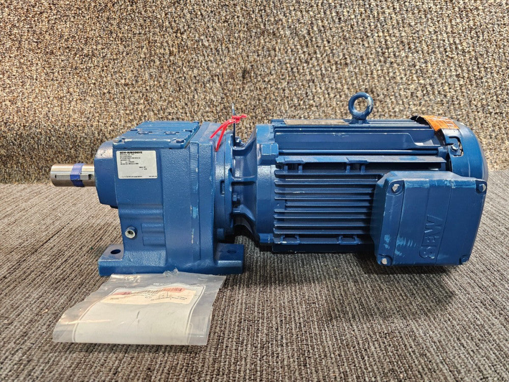 SEW R57 DRN100L4 Speed 60Hz 1765/65  3 HP Voltage 208-230 Helical Gearmotor