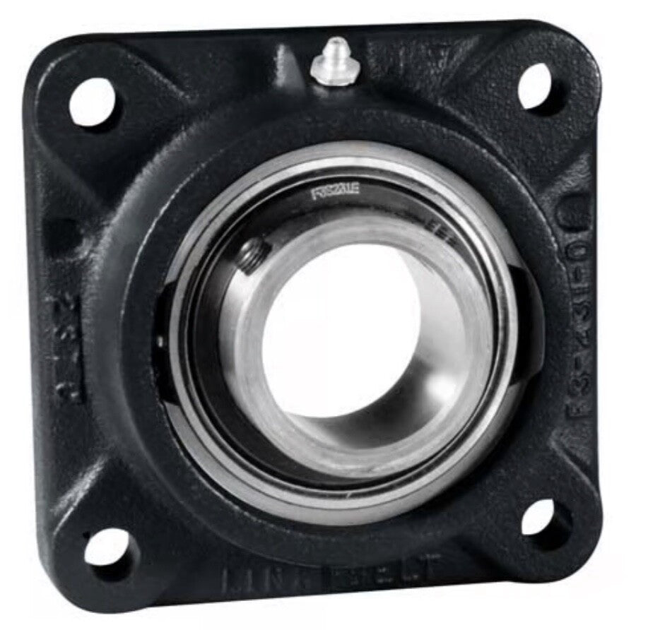 Rexnord F3S232E Link-Belt 4 Bolt Flange Mount Bearing Unit 2" Bore