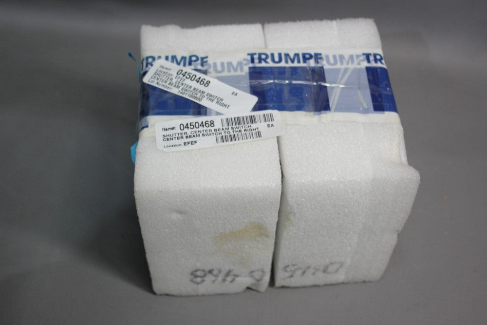 NEW TRUMPF CENTER LASER BEAM SWITCH SHUTTER 22-13-15-00/10