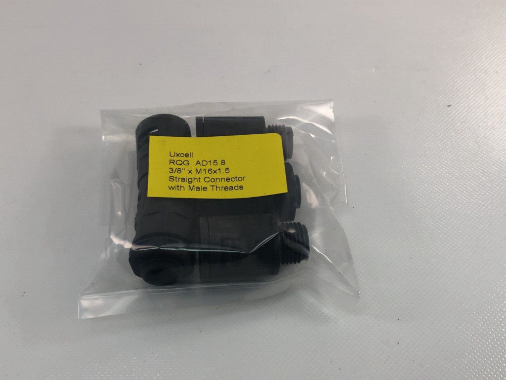 Uxcell RQG AD105.8 Connector with MPT  3/8 x M16x1.5mm   Lot of 5 pcs.