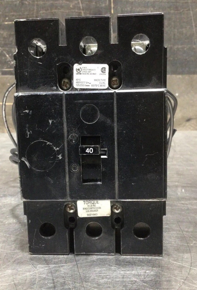 EATON GHC3040 3 Pole Circuit Breaker Nos Surplus No Original Box