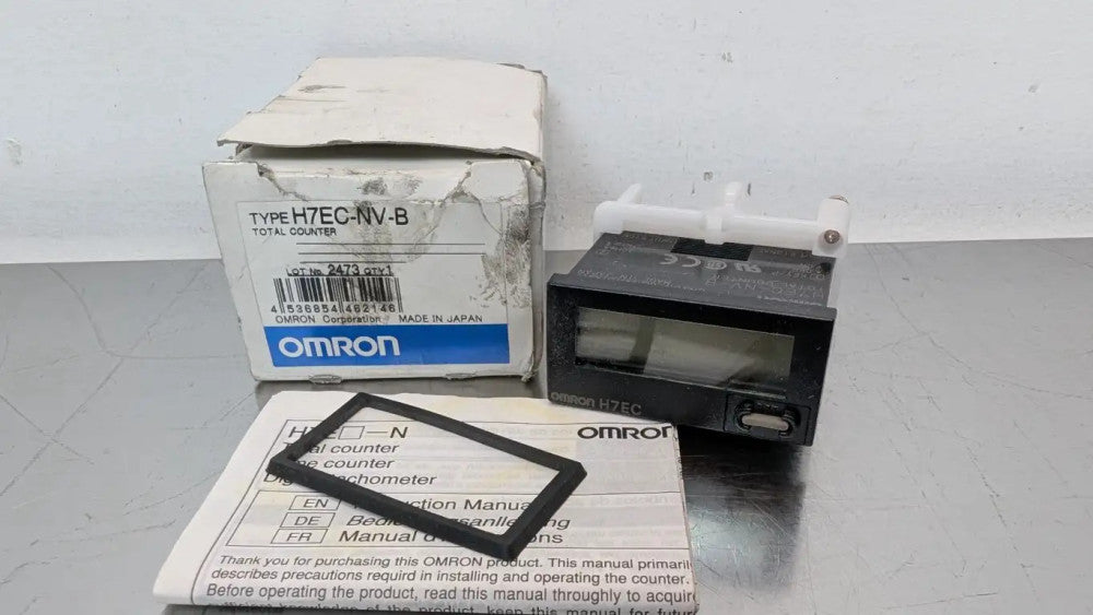 Omron H7EC-NV-B Total Counter 8-Digit 0-99999999 4.5-30VDC