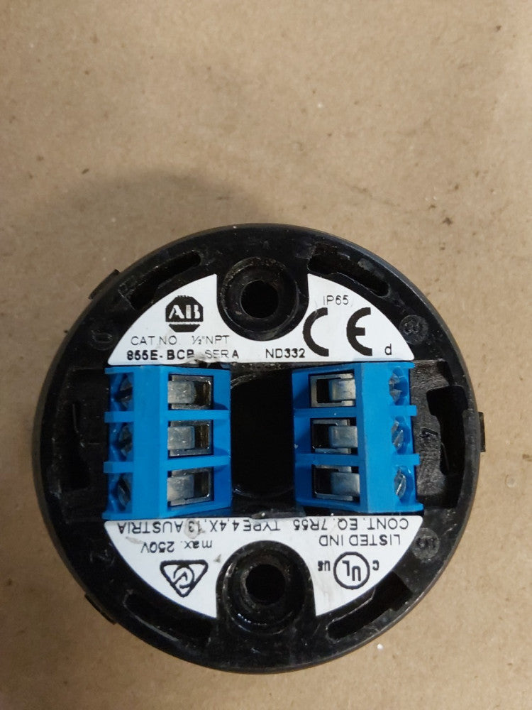 Allen-Bradley 855E-BCB Control Tower Stack Light Mounting Base 1/2NPT
