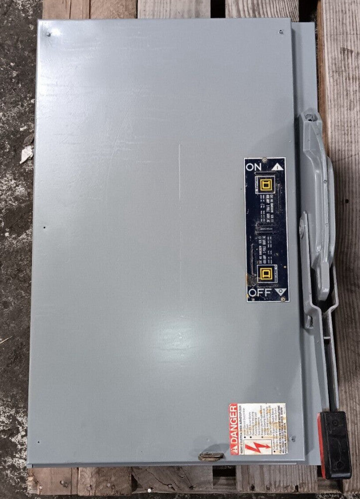 SQUARE D QMB365W 400 AMP QMB BRANCH PANELBOARD SWITCH 3 POLE FUSIBLE 600V