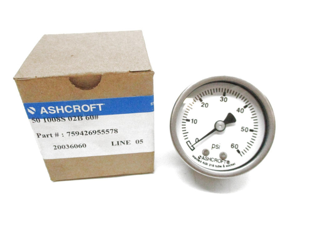 ASHCROFT 501008S02B60# NSMP