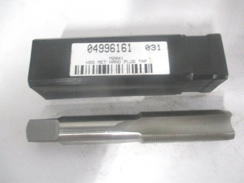 (JY4996161) M20x1.00 RH D7 Bright HSS 4-Flute Straight Flute Plug Hand Tap