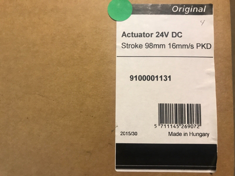 Nilfisk Advance OEM Part # 9100001131 Actuator 24V Dc 98Mm 16Mm