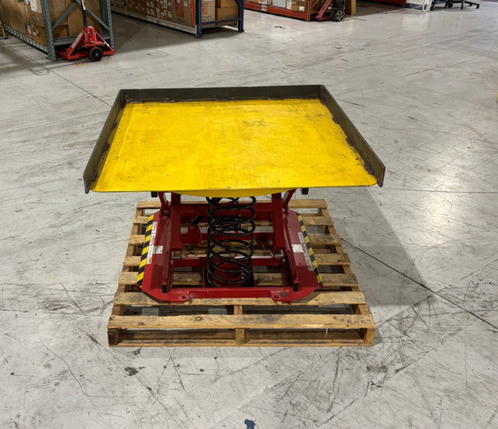 Southworth CPQ49030 Scissor Lift Table, Hydraulic Spring Pallet Positioner 45x45