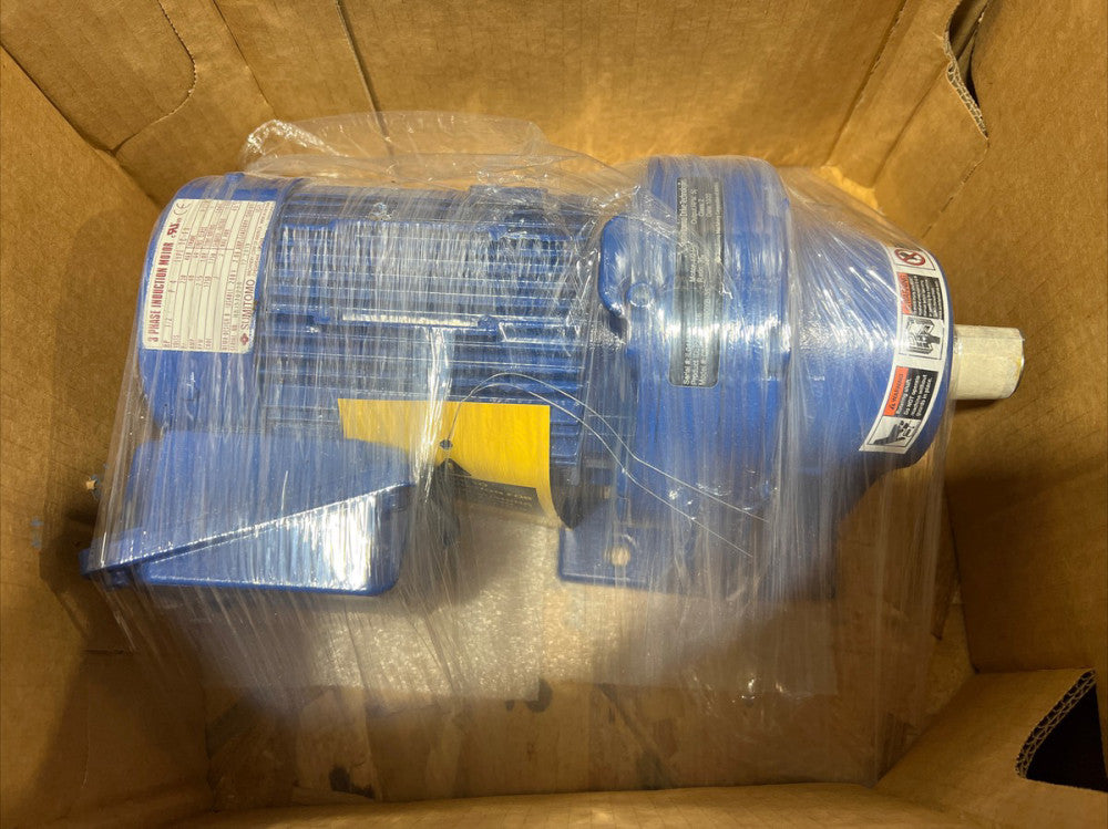 Sumitomo 1/2 HP 3ph Induction Gear Motor CNHM05-6090YB-35 NOS Surplus