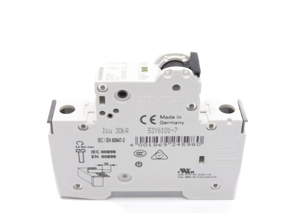 SIEMENS 5SY6101-7 230/400V 1A NSNP