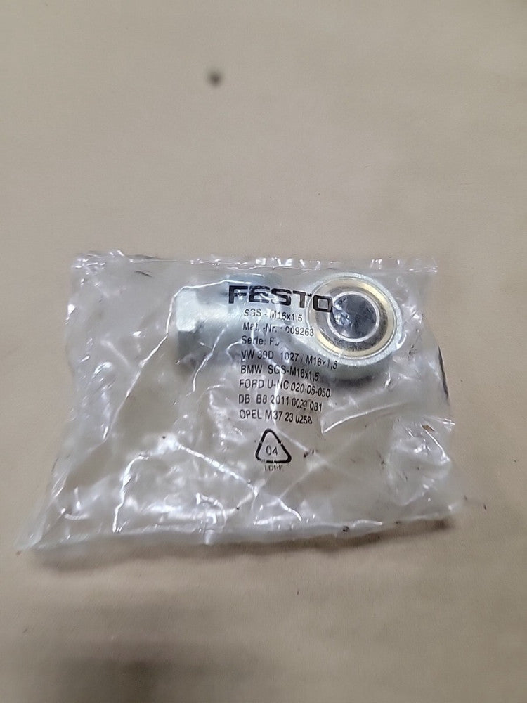 Festo SGS-M16X1.5 9263 Rod eye SGSM16X1.5 New One Free Shipping 