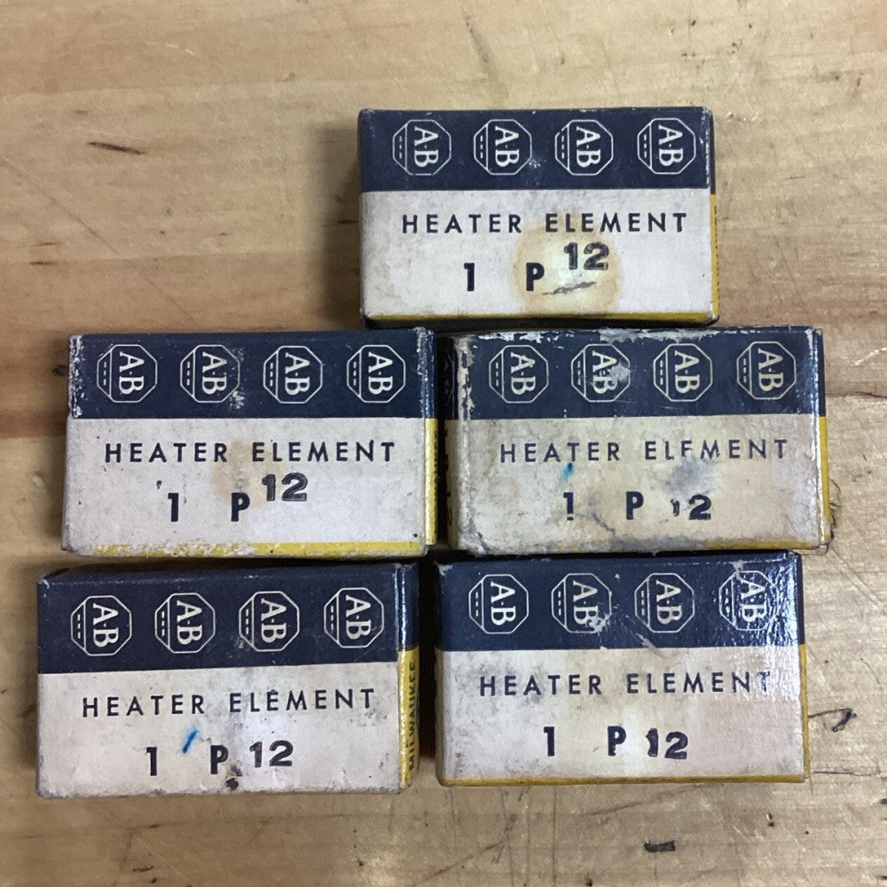 Allen Bradley P12 overload heater element Lot Of 5. F6
