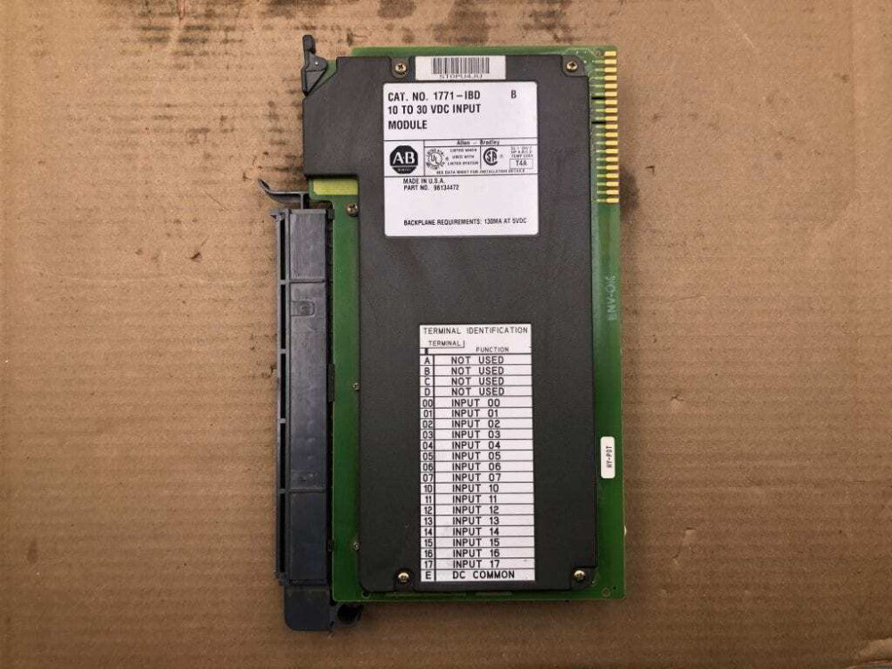 Allen-Bradley 1771-IBD Series B 10-30VDC Input Module 96134472