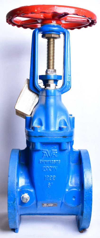 Nibco Iron Fire Service Main Gate Valve 6" Flanged  F607-RW