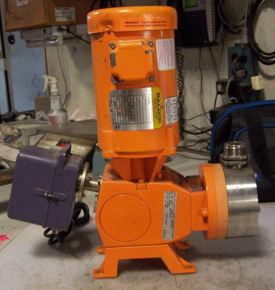 PROMINENT DIAPHRAGM METERING PUMP 82.4 GPH 87 PSI  MTMAH06260SSTT0D0400D