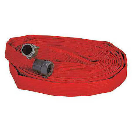 Kuriyama Fire Products Ghi1armtr100n Fire Hose,100 Ft L,Red,1" Dia,Rocker Lug