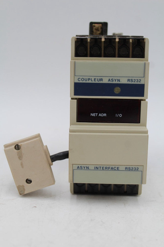 Schneider Telemecanique TSXSCG1131 RS232 Communication Module W/ Adapter
