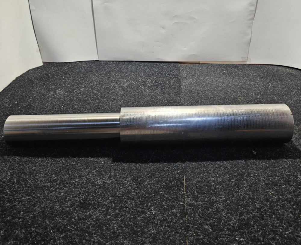 Round Rod Cylinder Shaft Pin Replacement Machine 28.5" L 98.2mm Hole Threaded