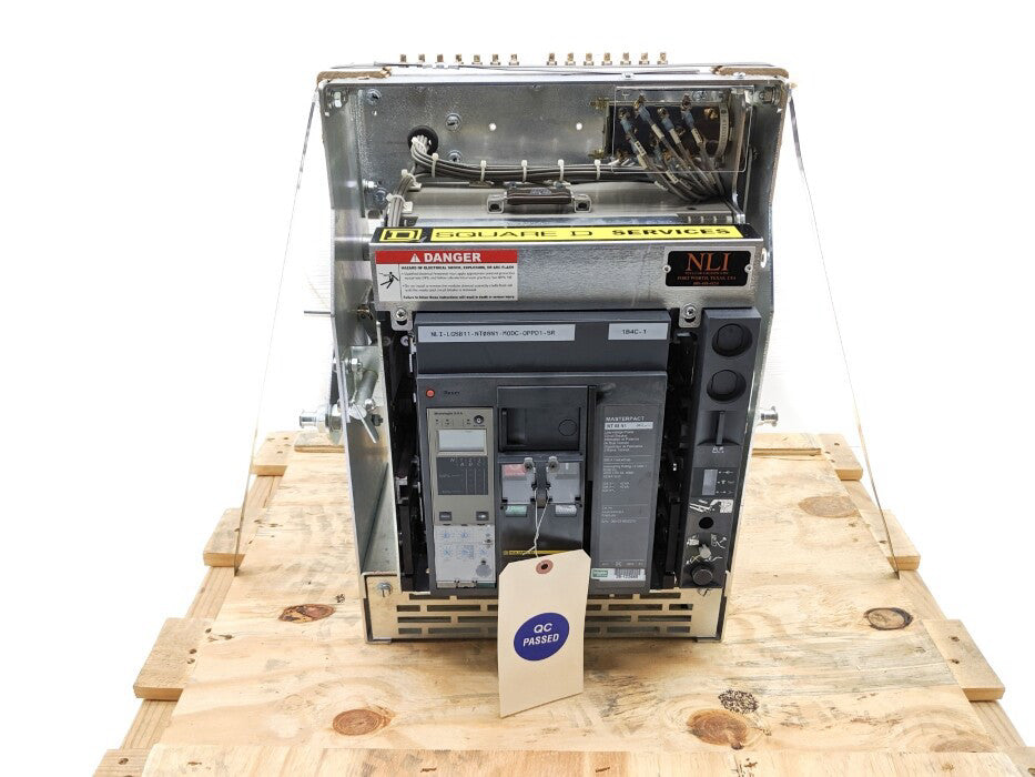 SQUARE D MASTERPACT NT08N1 TA2ASR43C9SXFXWXJAN REMAN