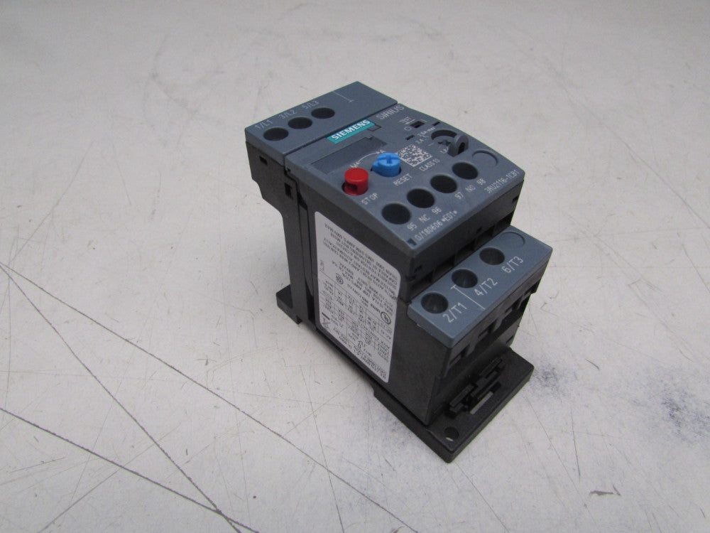 SIEMENS SIRIUS 3RU2116-1CB1 1.8-2.5FLA 600V OVERLOAD MODULE NICE USED TAKEOUT 