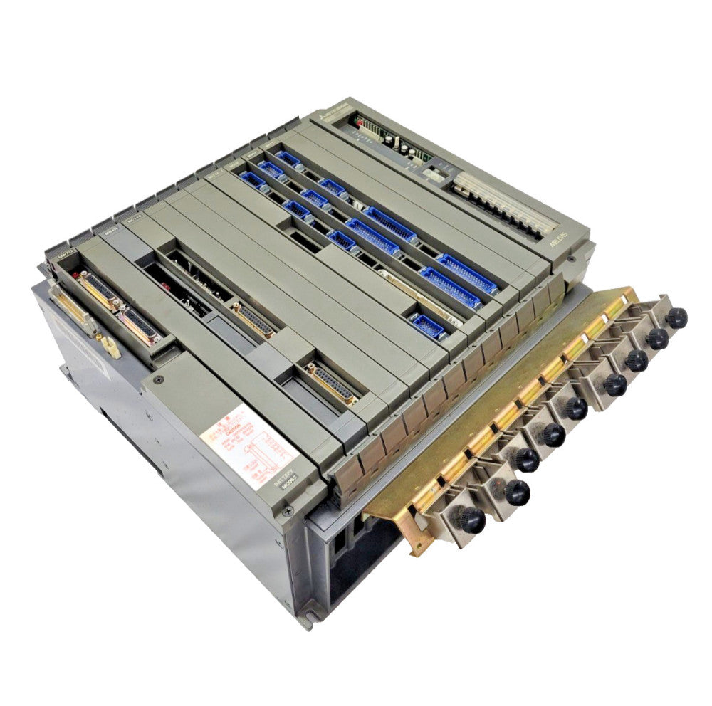 MITSUBISHI NUMERICAL CONTROL SYSTEM FCA330HW WITH 7 BOARDS AND POWER SUPPLY