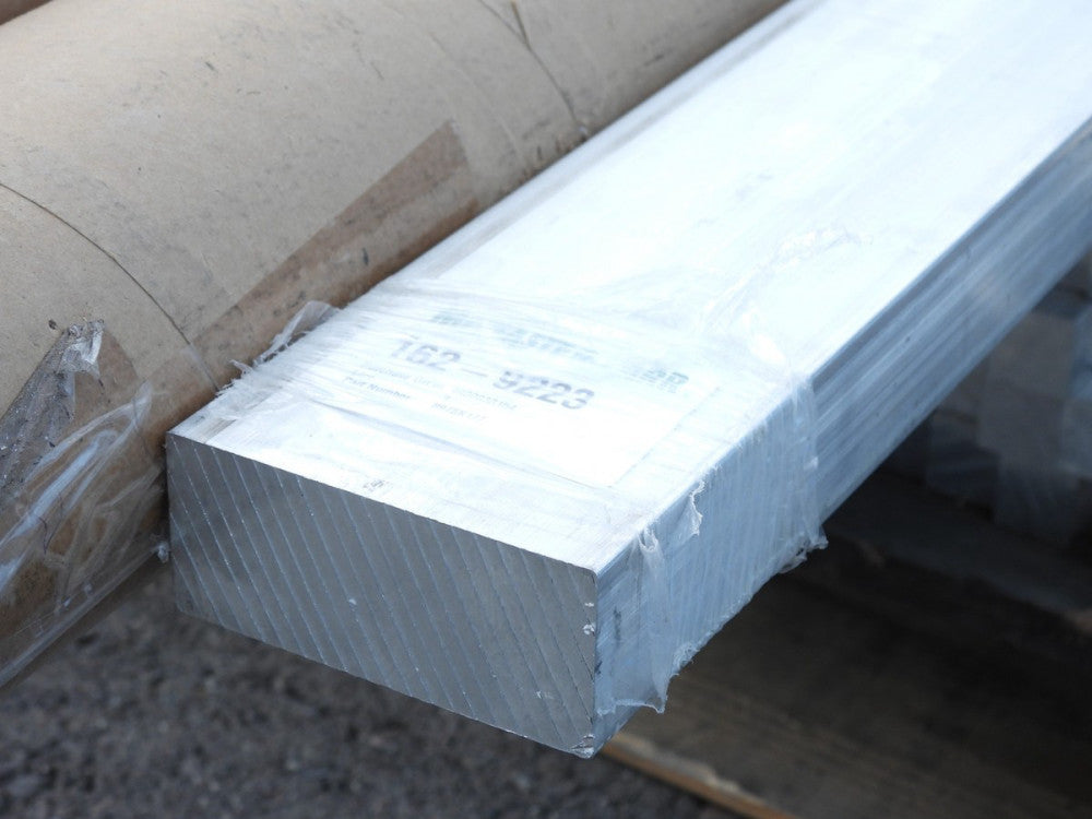 T6511 Aluminum Flat Bar Stock 1-1/2" x 3-1/2" x 72" McMaster Carr 8975K177