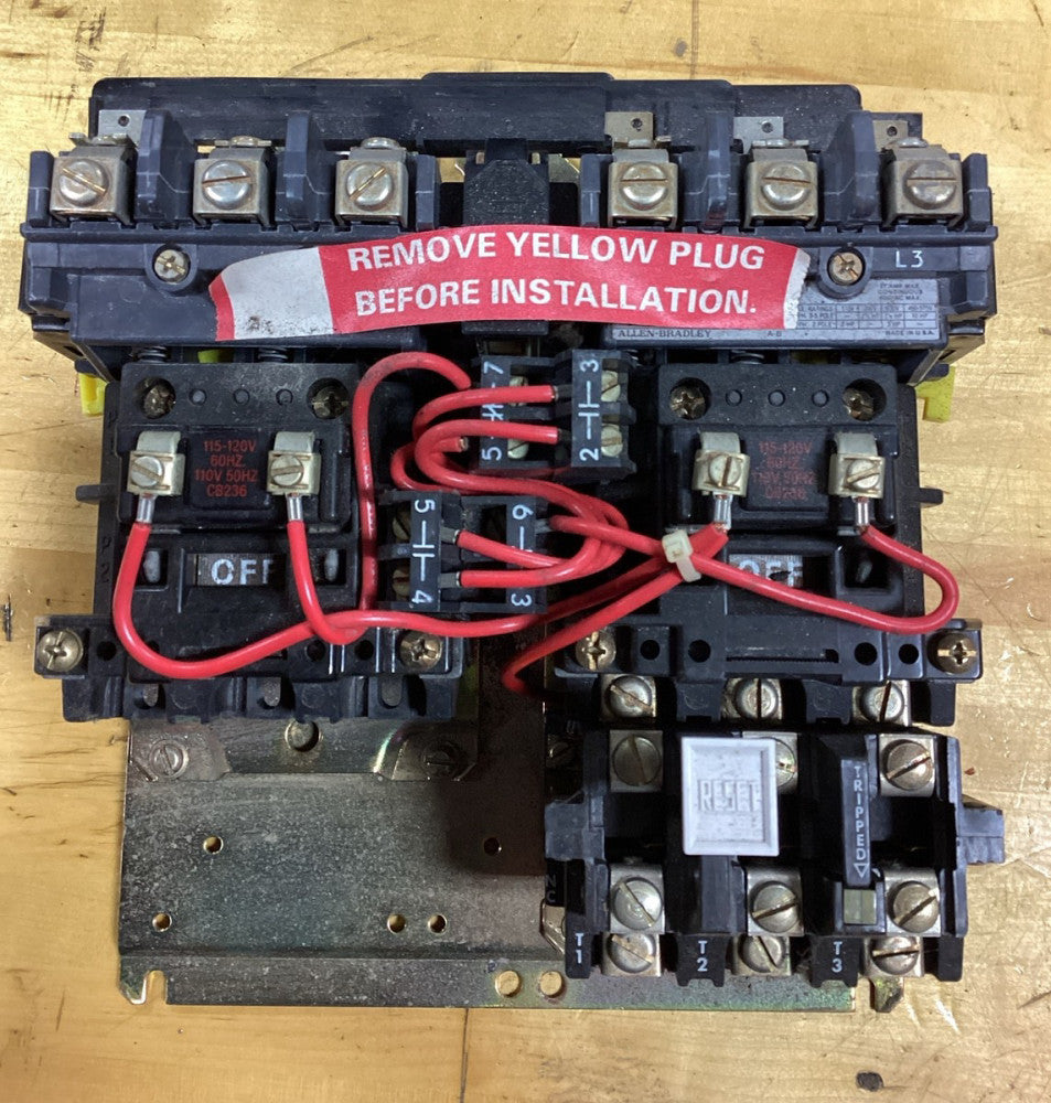 Allen Bradley 505-BOD Size 1 Reversing Starter Series C 600V