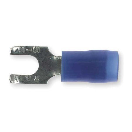 Sta-Kon Rb14-6Fs 18-14 Awg Nylon Flanged Fork Terminal No 6 Stud Pk100