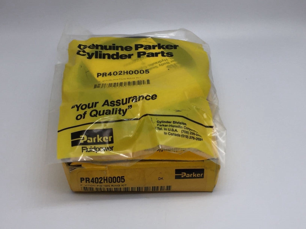 NEW Parker PR402H0005 Viton Piston Ring Kit, Bore 4" 