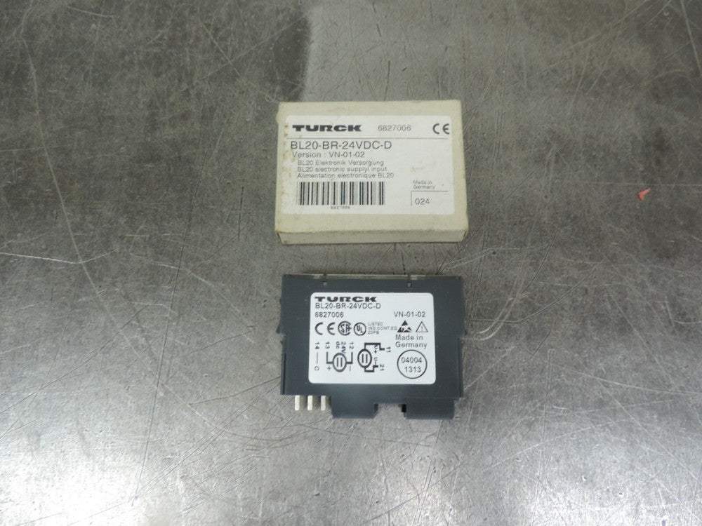 Turck BL20-BR-24VDC-D Electronic Module 6827006