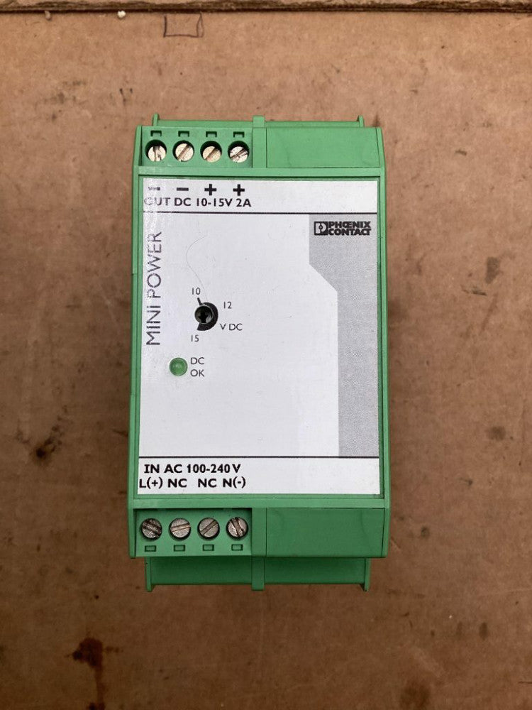 Phoenix Contact Mini Power Supply; 100-240V AC; 90-350V DC
