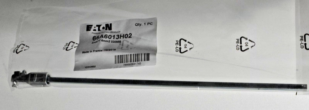 Eaton 66A6013H02 Rotary Handle Shaft 6mm x 6mm x 320mm