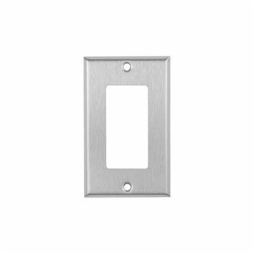 Lot of 17 Mulberry 93401 Standard Receptacle Wallplate, 1 Gang 302 Stainless