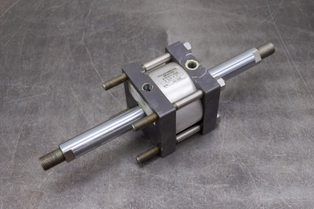 Rockford Air Devices Pneumatic Air Cylinder Actuator 1-1/2" Stroke 3-1/4" Bore