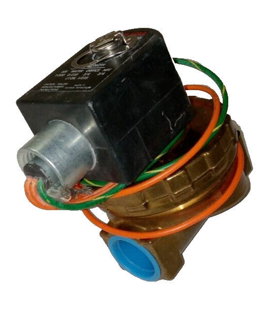 NEW CAPP/USA BRASS SOLENOID VALVE 3/4" NPT 235/300 PSI 120V COIL  236299