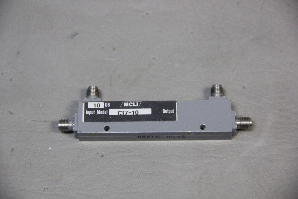MCLI RF MICROWAVE 10dB DIRECTIONAL COUPLER C37-10