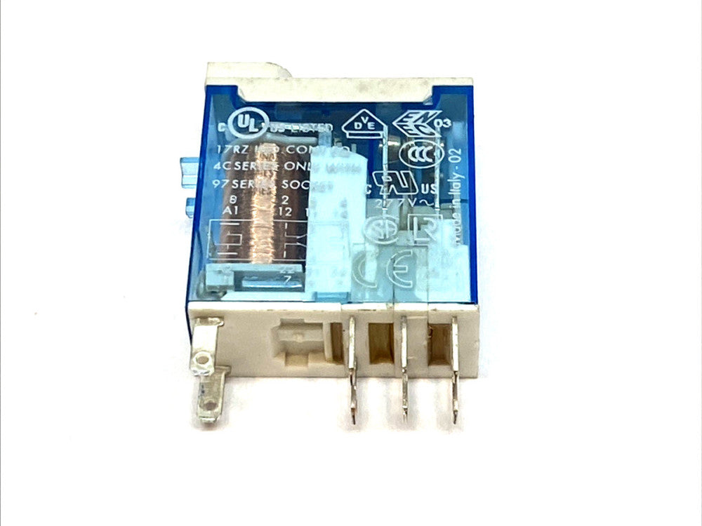 Finder 46.52.9.024.0040 Relay 8A 24VDC 46 Series Industrial Socket Relay