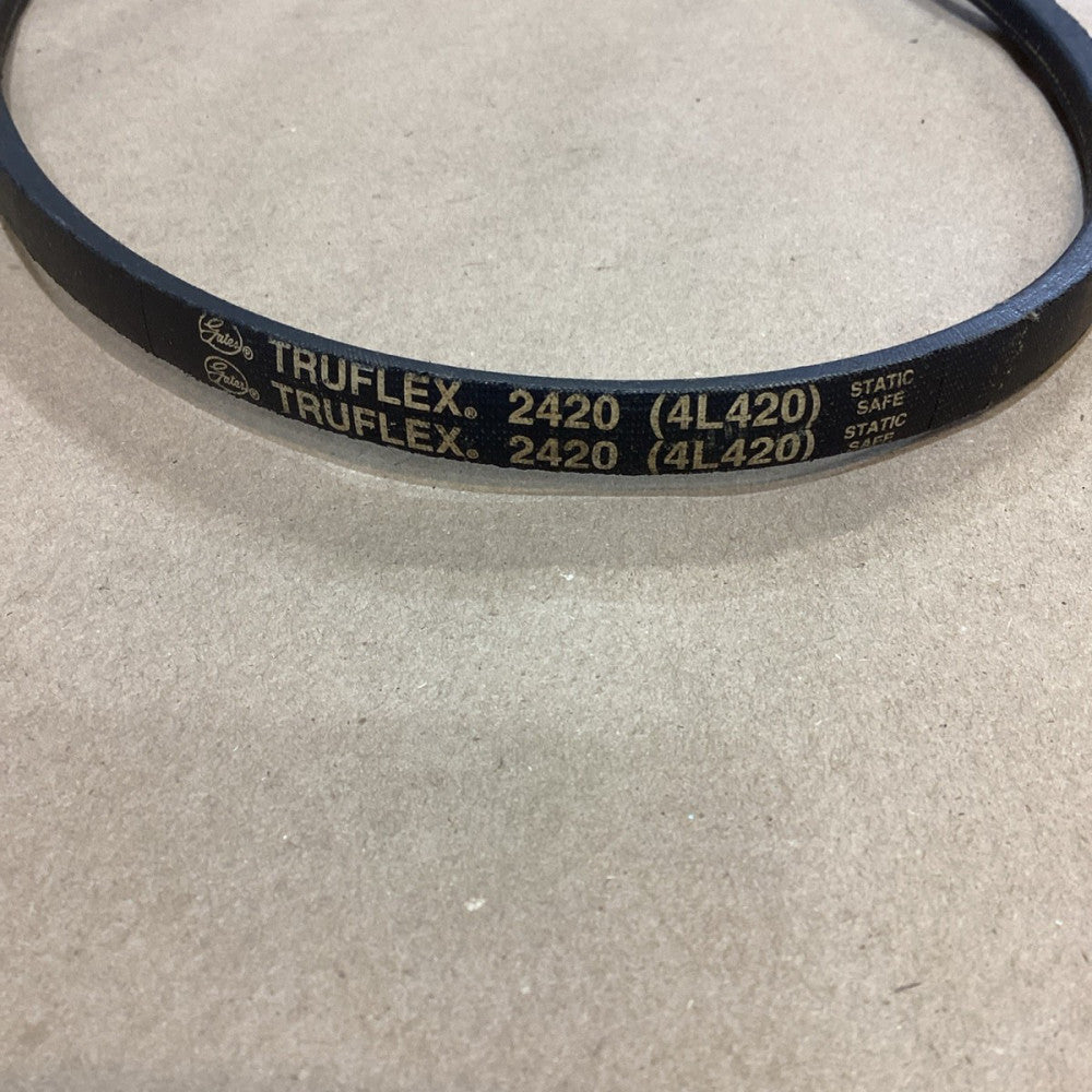 Gates Truflex Belt #2420 1/2"x42" Industry Number: 4L420 Static Safe (NIB)
