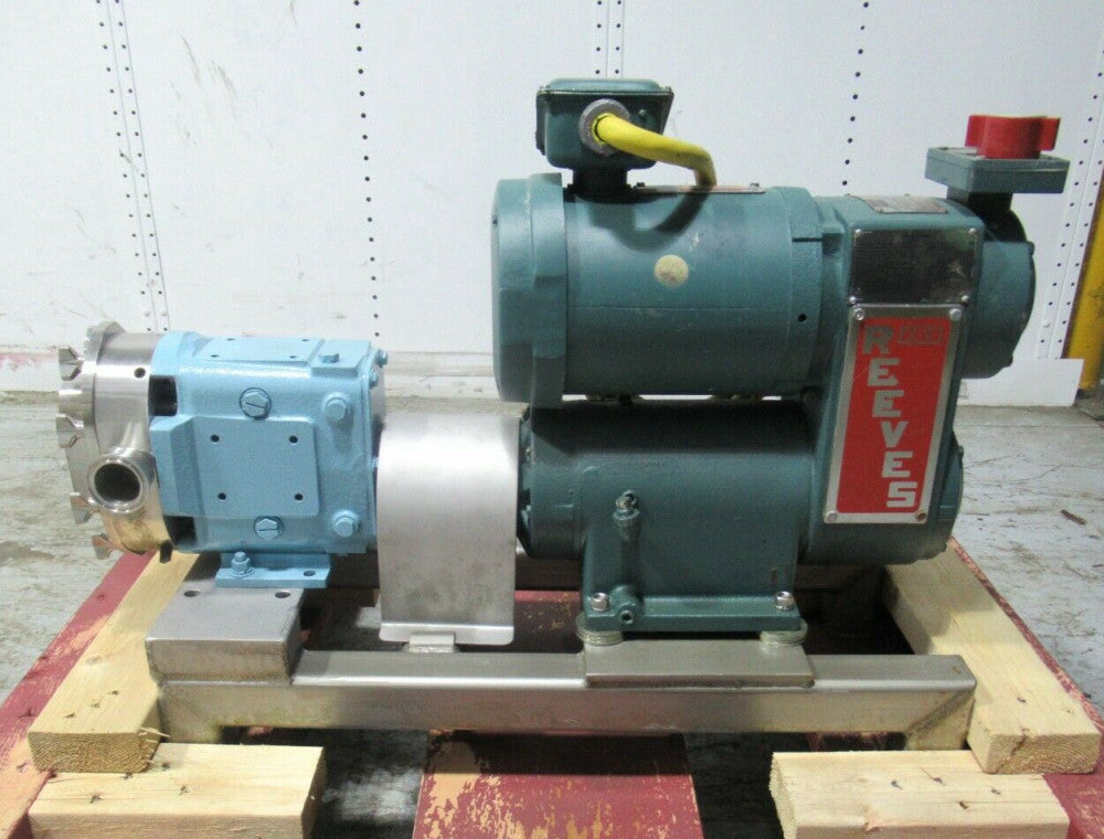 WAUKESHA  015 ROTARY POSITIVE DISPLACEMENT PUMP 