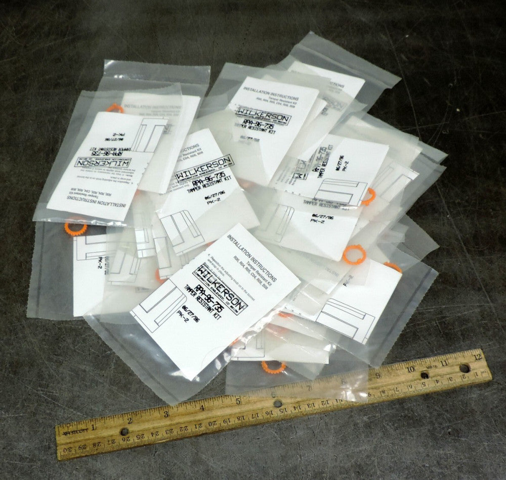 Wilkerson Pneumatic RPA-96-735 Tamper Resistant Kit Lot of Twenty-Six (26)