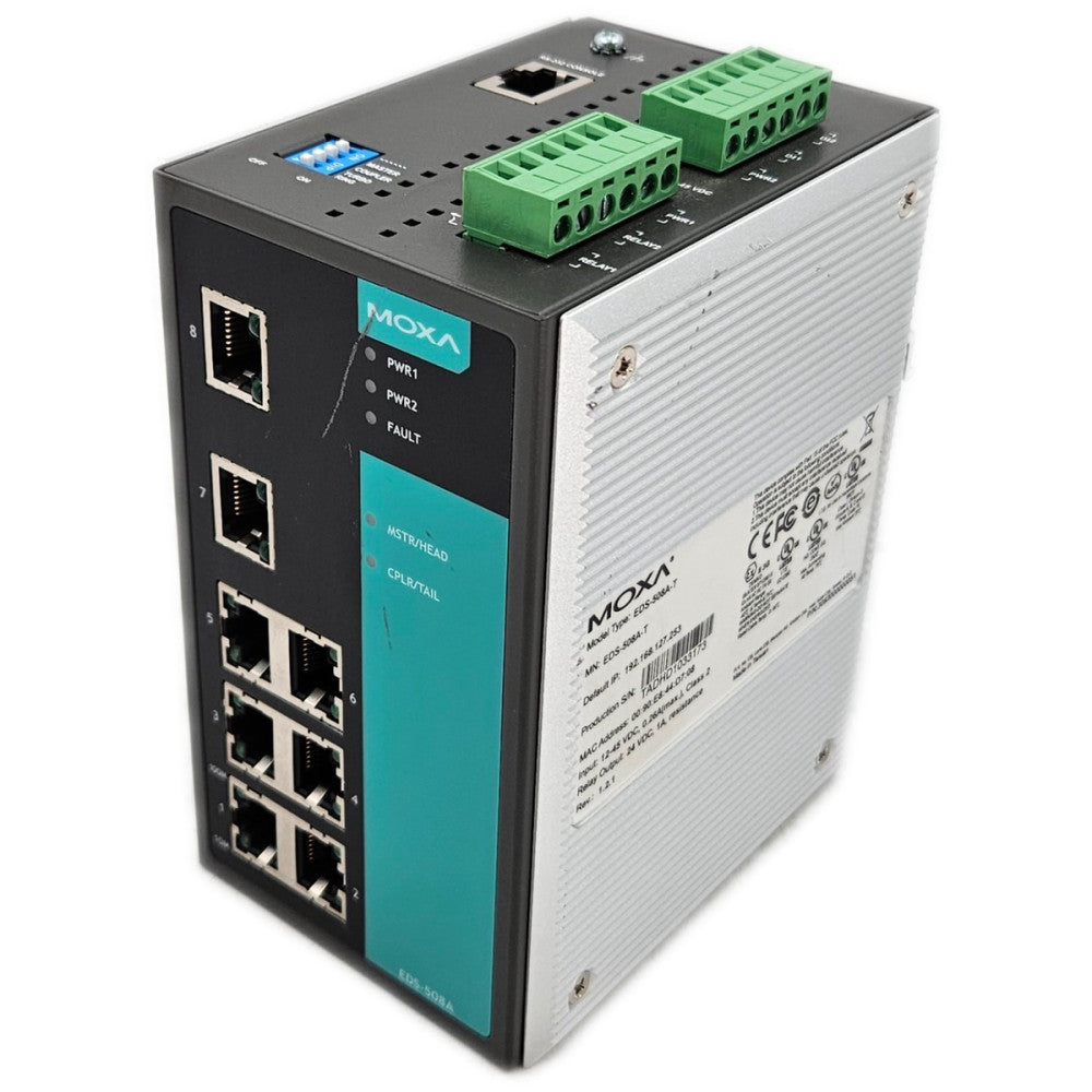MOXA EDS-508A Industrial Ethernet Switch