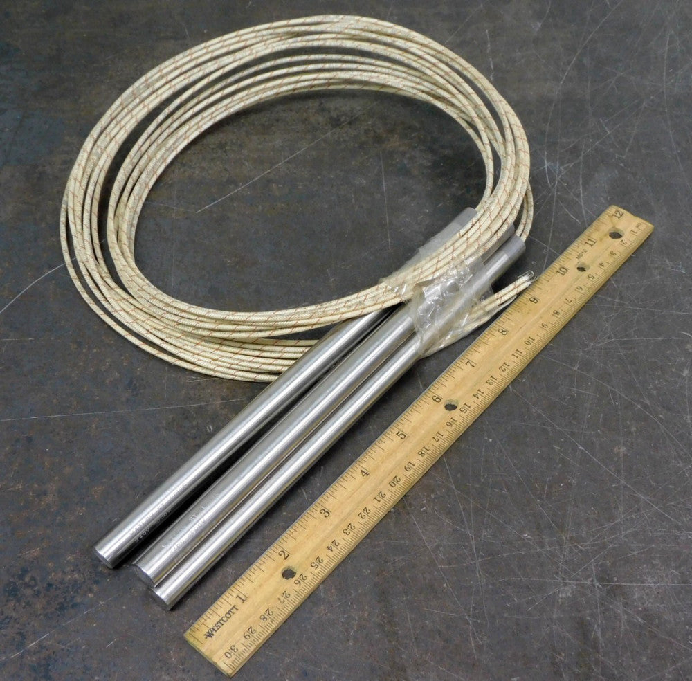 Watlow - J9A58-E48 Heater Element Fire Rod 240V 1000W 14M Lot of Four (4)