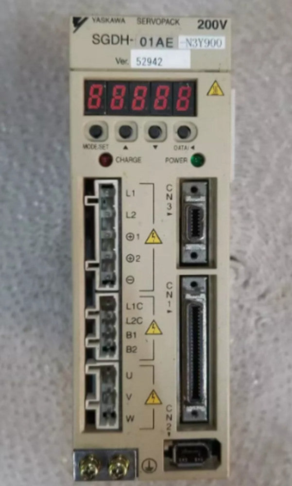 Used & Tested YASKAWA SGDH-01AE-N3Y900 Servo Drive